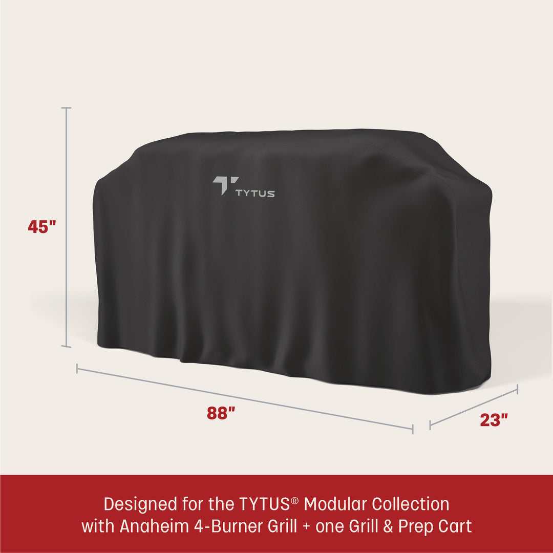 TYTUS 88" Modular Duo Grill Cover