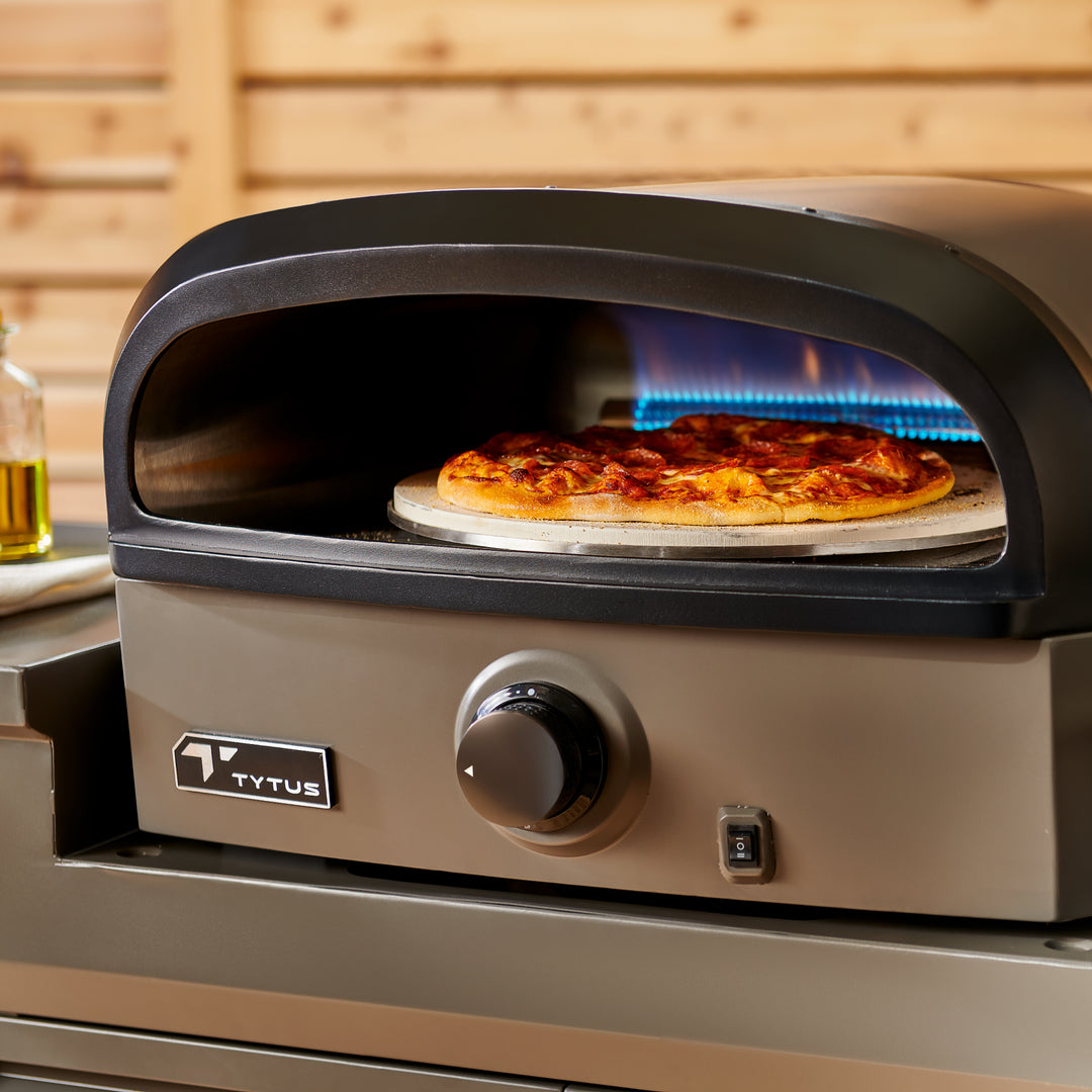 Emberwood Pizza Oven with Grill and Prep Cart