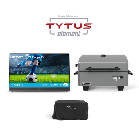 TYTUS x Element On-the-Go Grill & TV Bundle