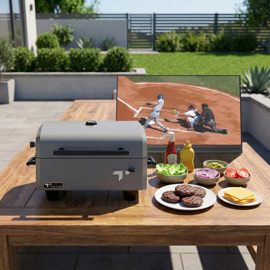 TYTUS x Element On-the-Go Grill & TV Bundle