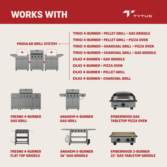 TYTUS Natural Gas Grill Conversion Kit