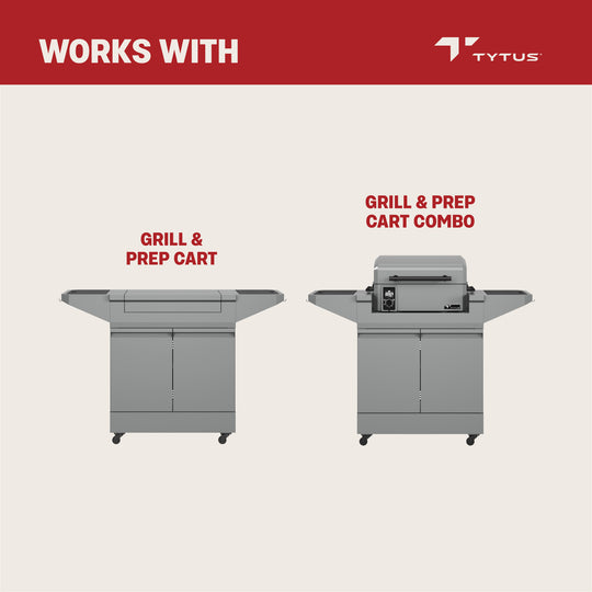 TYTUS 55” Grill and Prep Cart Cover