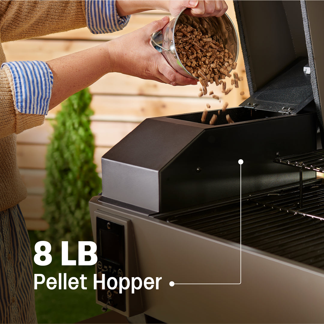 TYTUS Emberwood Tabletop Pellet Grill with Grill and Prep Cart