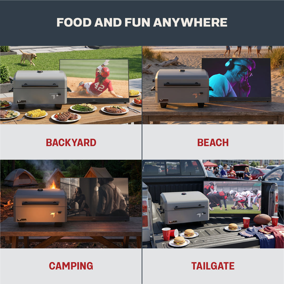 TYTUS x Element On-the-Go Grill & TV Bundle