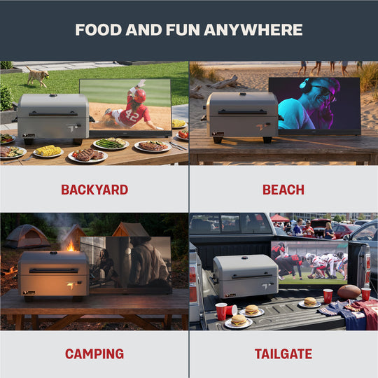 TYTUS x Element On-the-Go Grill & TV Bundle