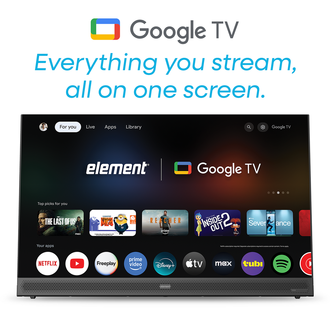 Element 32" 1080p Portable Google TV