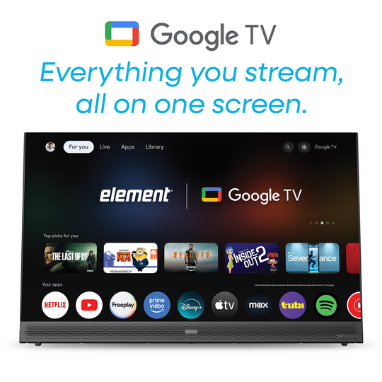 Element 32" 1080p Portable Google TV