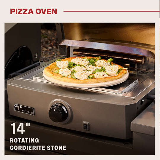 TYTUS Modular Duo with 4-Burner Gas Grill and Gas Pizza Oven