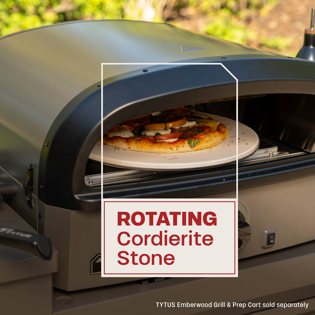TYTUS Emberwood Gas Tabletop Pizza Oven