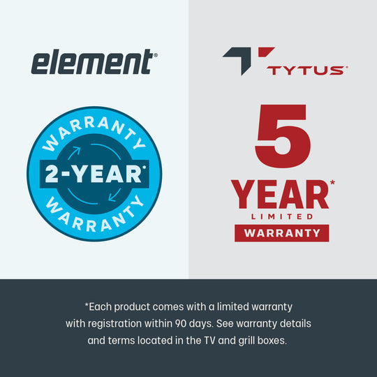 TYTUS x Element On-the-Go Grill & TV Bundle
