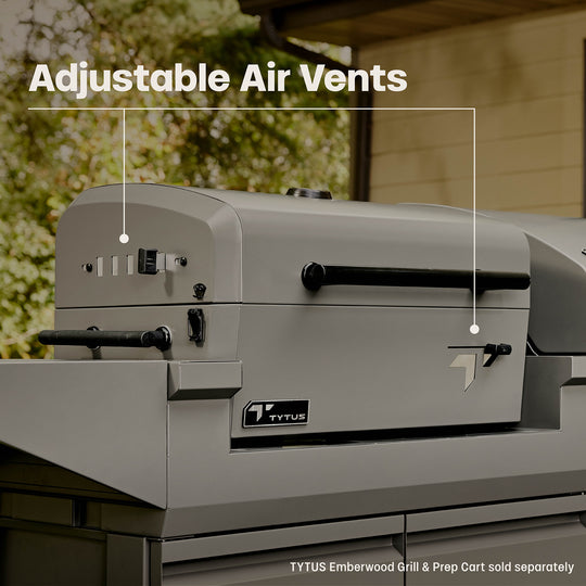 TYTUS Emberwood Charcoal Tabletop Grill