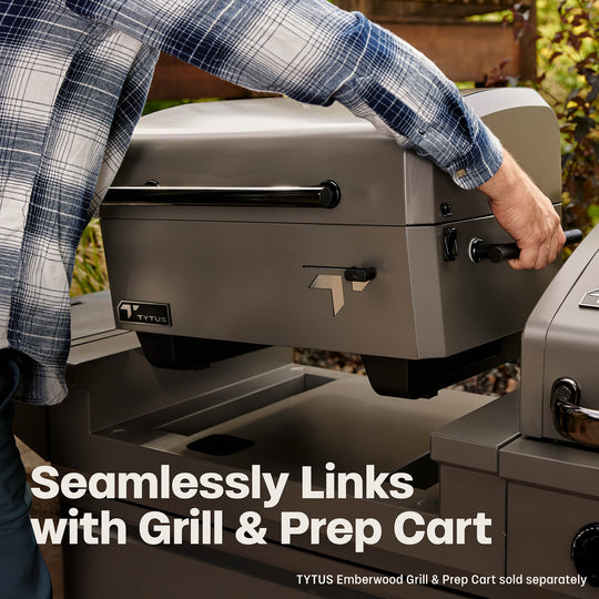 TYTUS Emberwood Charcoal Tabletop Grill
