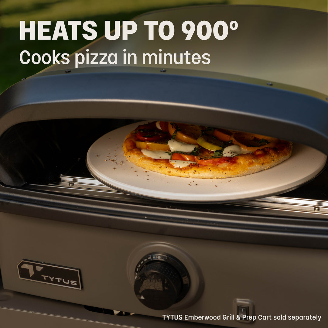 TYTUS Emberwood Gas Tabletop Pizza Oven