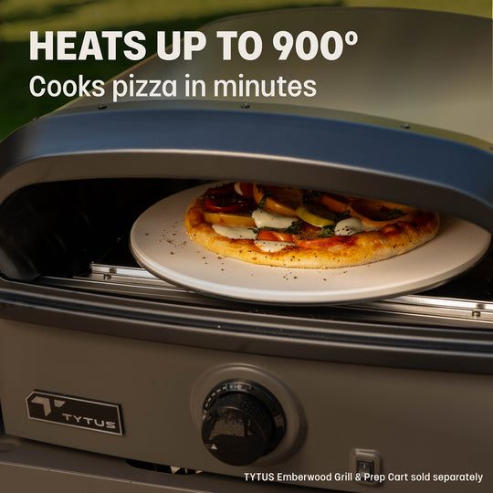 TYTUS Emberwood Gas Tabletop Pizza Oven