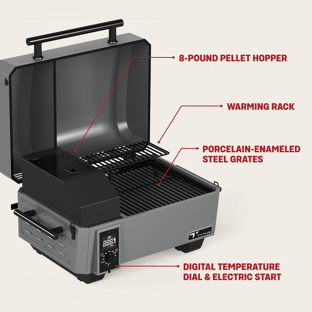 TYTUS Emberwood Tabletop Pellet Grill