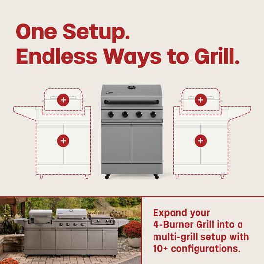 TYTUS Anaheim 4-Burner Gas Grill