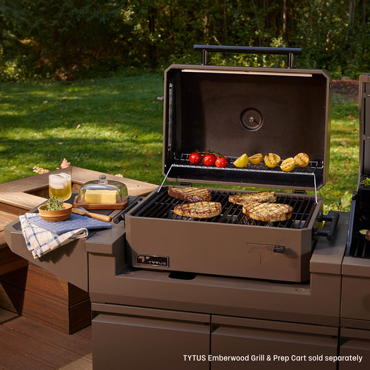 TYTUS Emberwood Charcoal Tabletop Grill