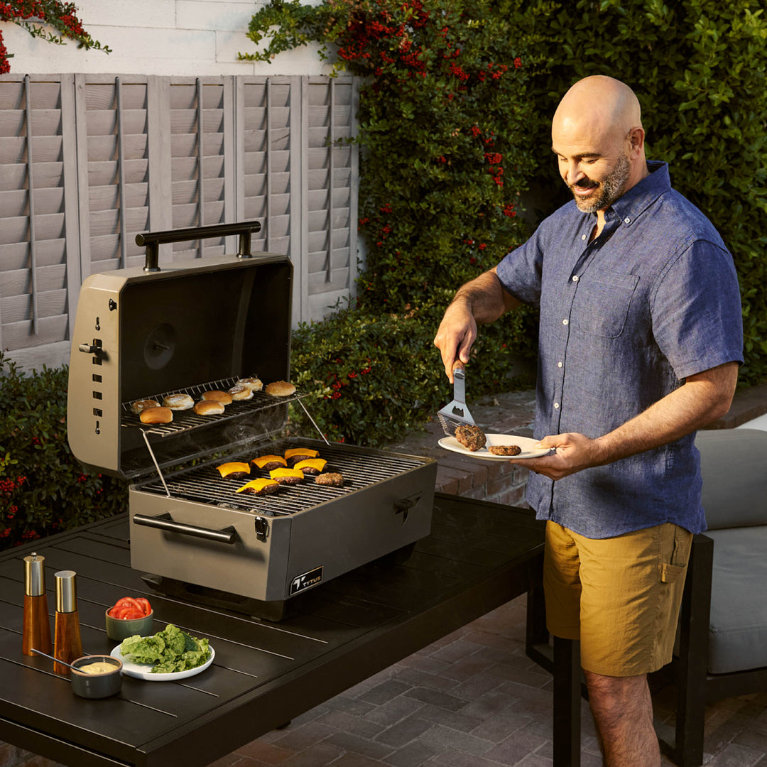 TYTUS Emberwood Charcoal Tabletop Grill