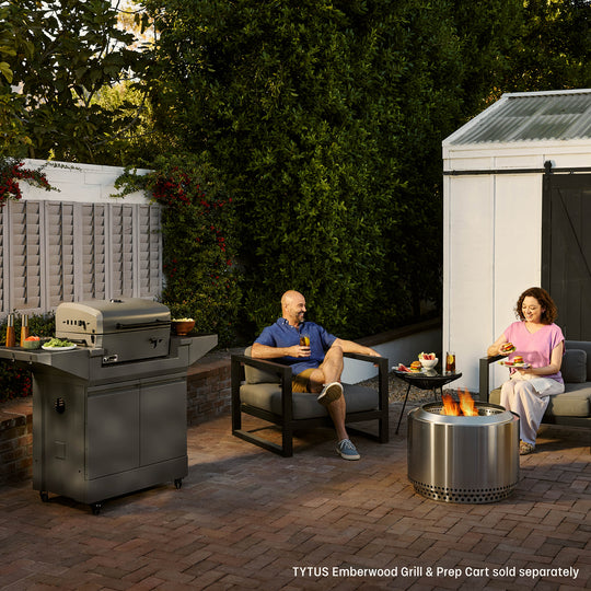 TYTUS Emberwood Charcoal Tabletop Grill