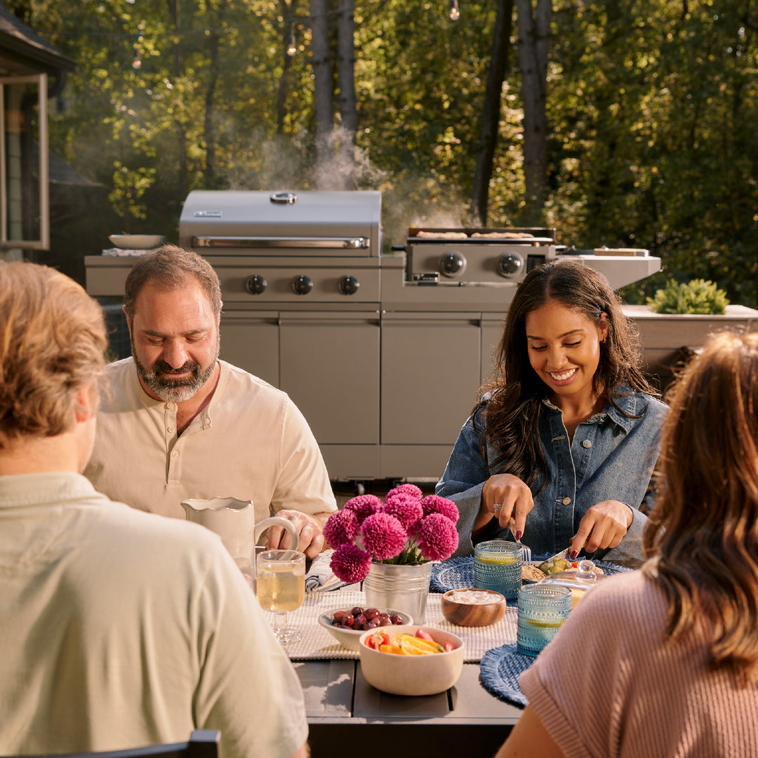 TYTUS Modular Duo with 4-Burner Gas Grill and 2-Burner Gas Griddle