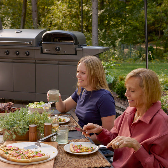 TYTUS Modular Duo with 4-Burner Gas Grill and Gas Pizza Oven