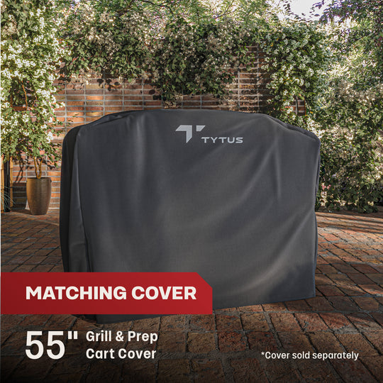 TYTUS Emberwood Grill and Prep Cart