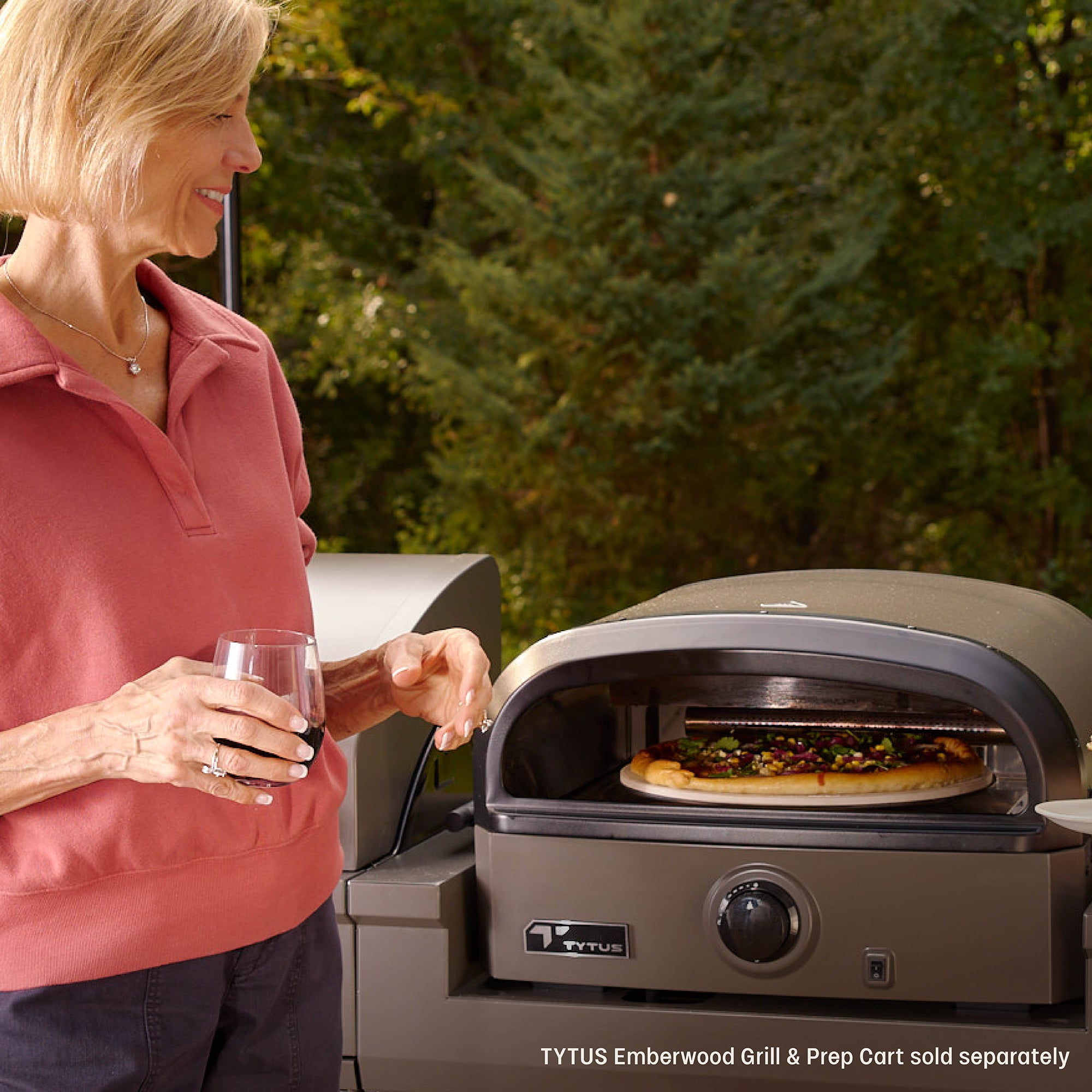 TYTUS Emberwood Gas Tabletop Pizza Oven – TYTUS Grills