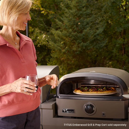 TYTUS Emberwood Gas Tabletop Pizza Oven