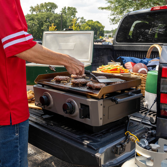 TYTUS Emberwood 2-Burner 22” Gas Tabletop Griddle