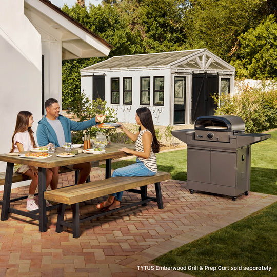 TYTUS Emberwood Gas Tabletop Pizza Oven