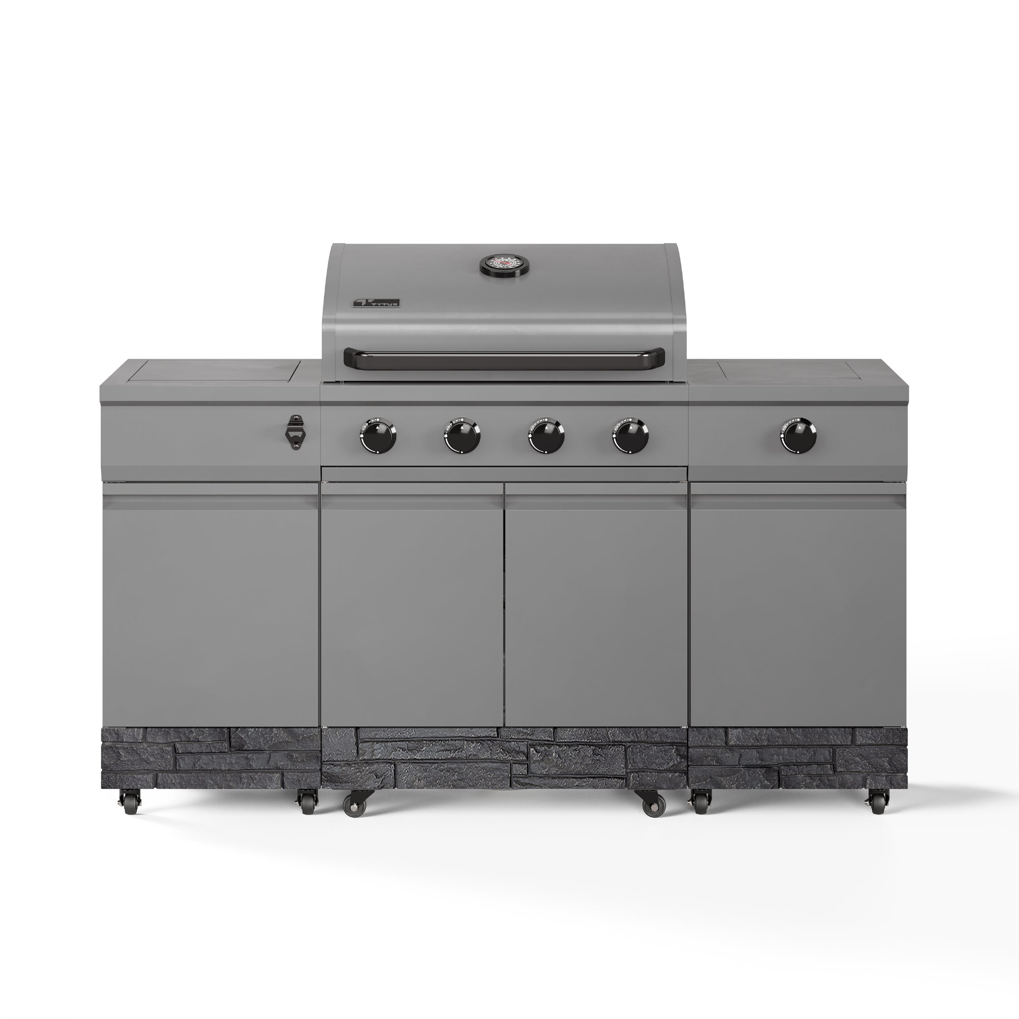 ✨*✨様 No.49　カンペ　エコフィラーベース　ダークグレー　4kg Fresno Island Grill: Gunmetal Gray – TYTUS Grills