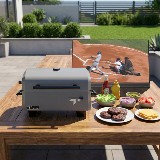 TYTUS x Element On-the-Go Grill & TV Bundle