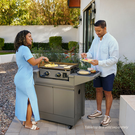 TYTUS Emberwood Grill and Prep Cart