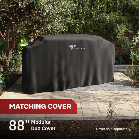 TYTUS Modular Duo with 4-Burner Gas Grill and Pellet Grill