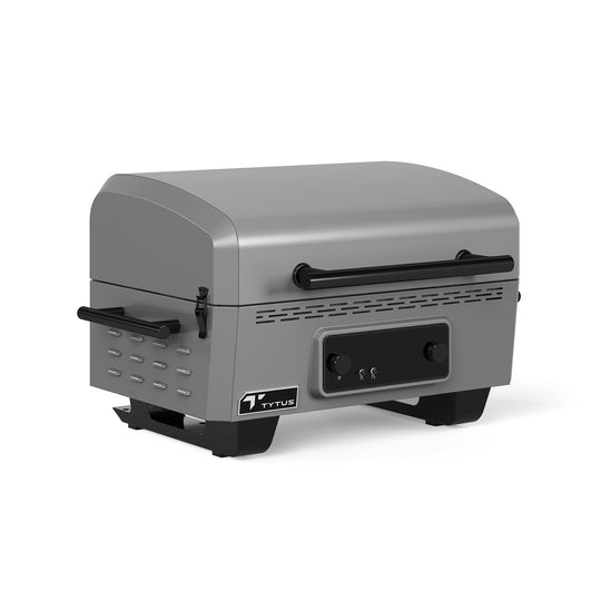 TYTUS Emberwood Electric Tabletop Grill and Griddle