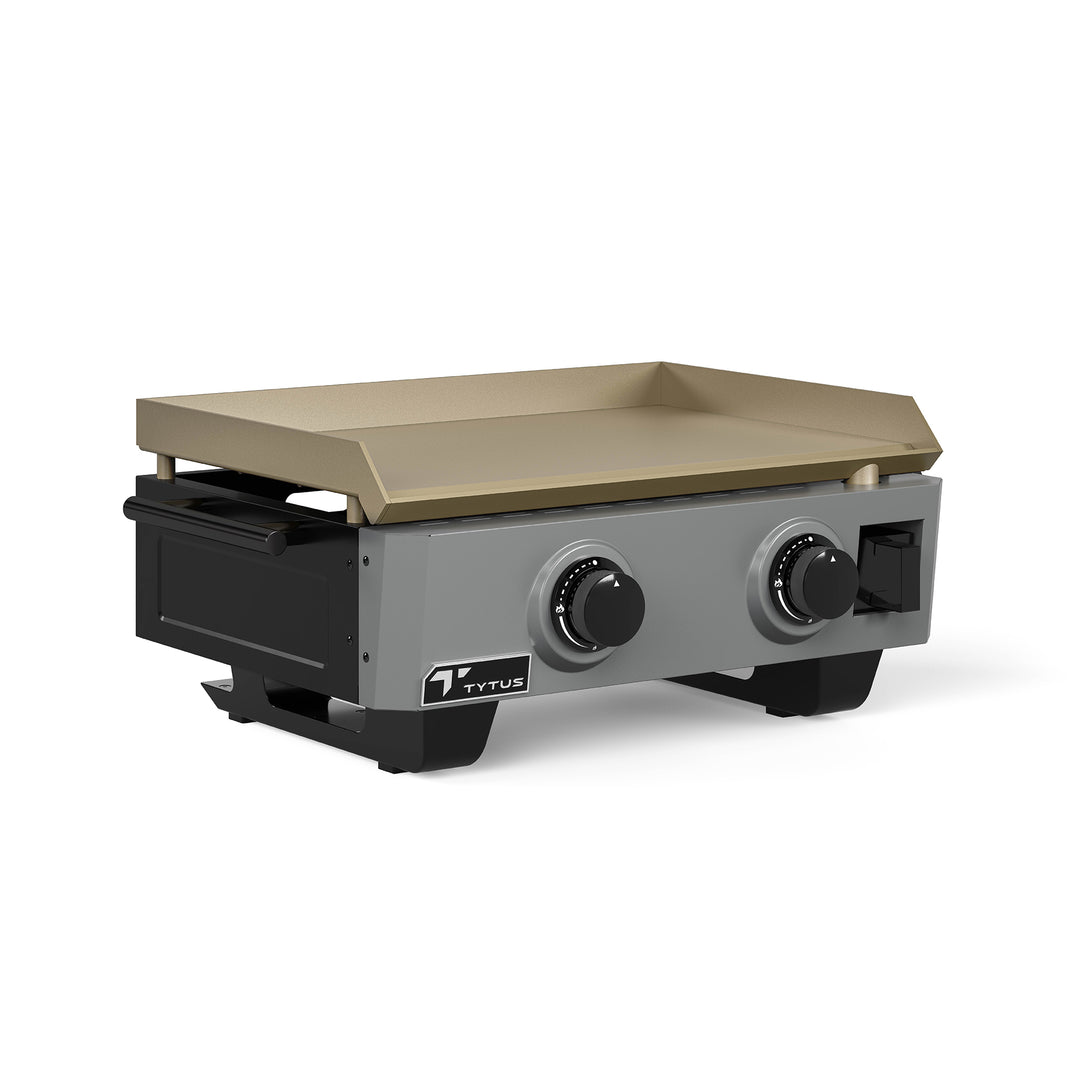 TYTUS Emberwood 2-Burner 22” Gas Tabletop Griddle