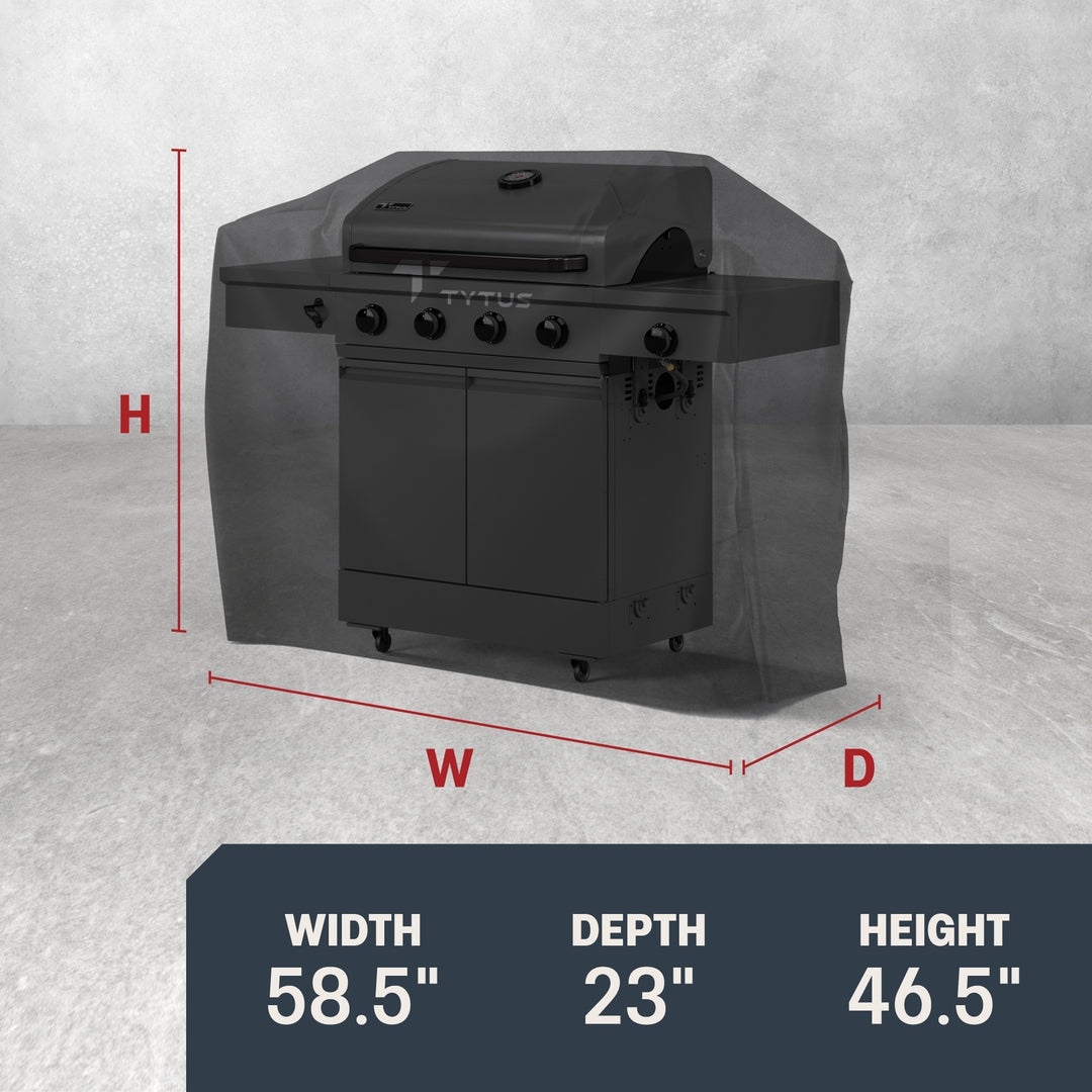 TYTUS 59” 4-Burner Gas Grill Cover