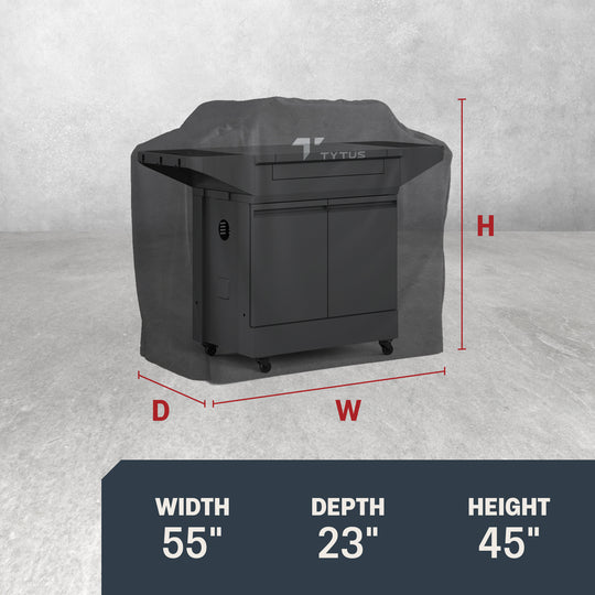 TYTUS 55” Grill and Prep Cart Cover
