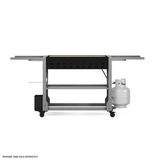 TYTUS Anaheim 5-Burner 36” Gas Griddle with Tool Set and Cover