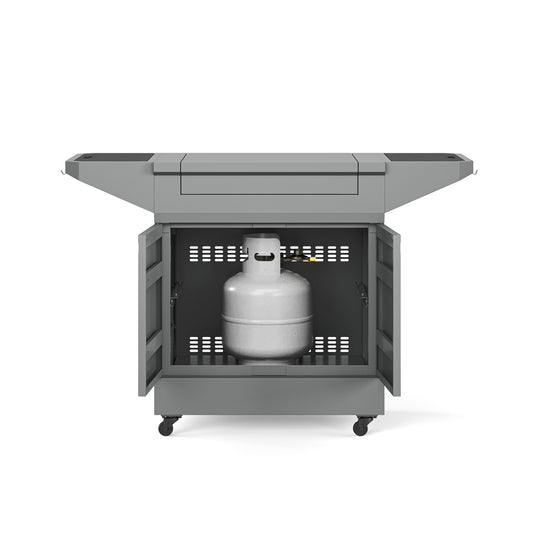 4_GrillAndPrepCart_Carousel_Frontopen - TYTUS Grills