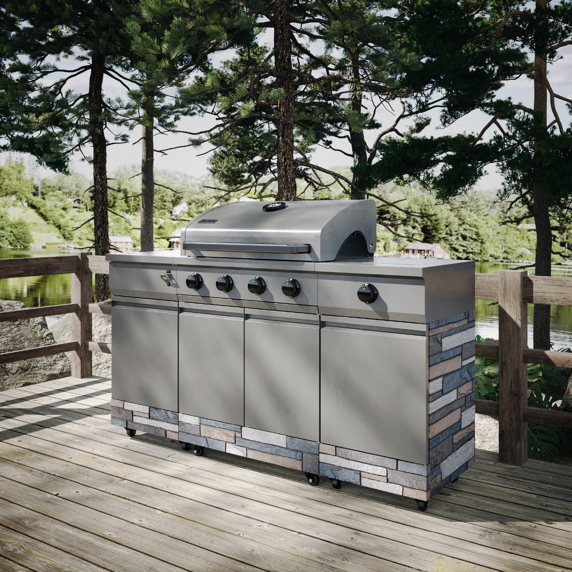 TYTUS Fresno Series Island Grill