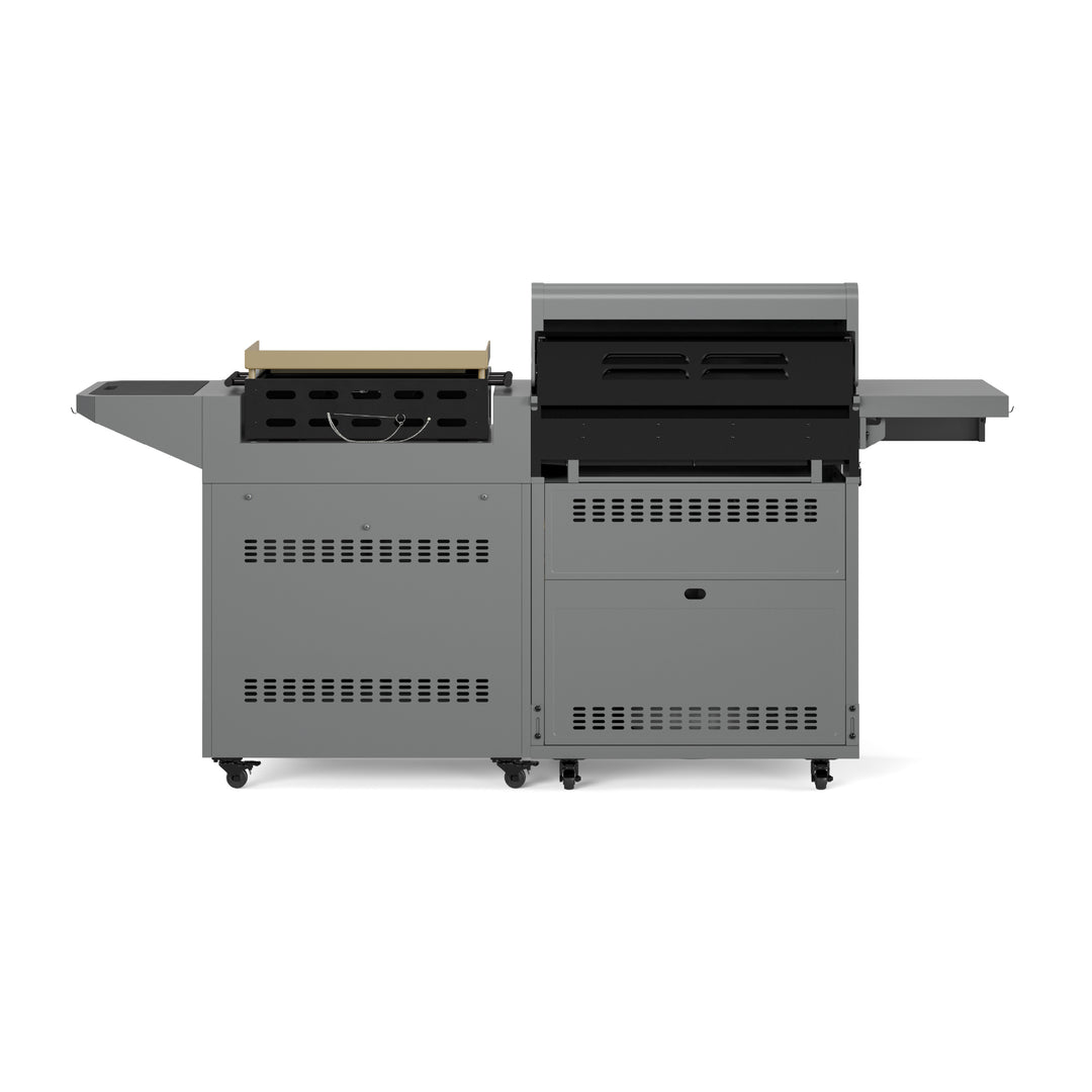 TYTUS Modular Duo with 4-Burner Gas Grill and 2-Burner Gas Griddle