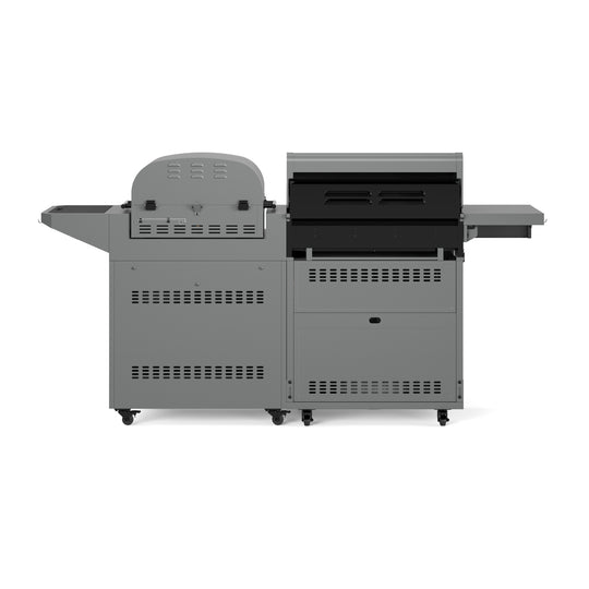 TYTUS Modular Duo with 4-Burner Gas Grill and Gas Pizza Oven