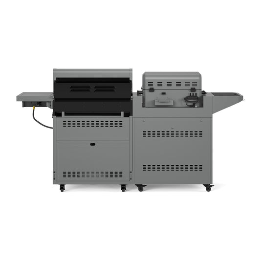 TYTUS Modular Duo with 4-Burner Gas Grill and Pellet Grill