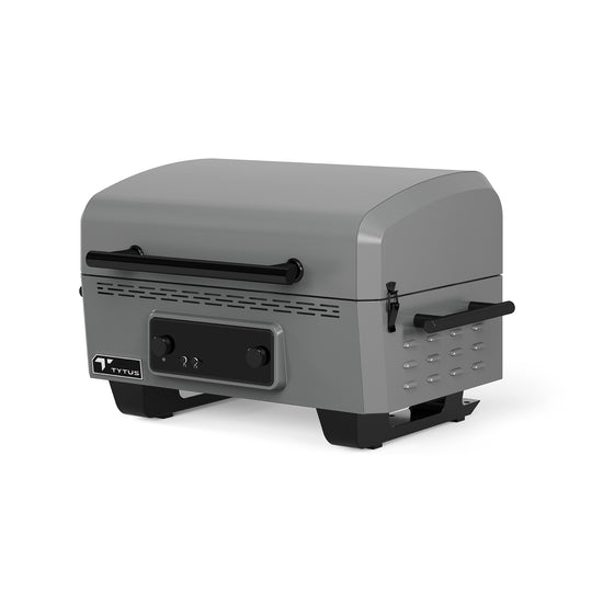 TYTUS Emberwood Electric Tabletop Grill and Griddle