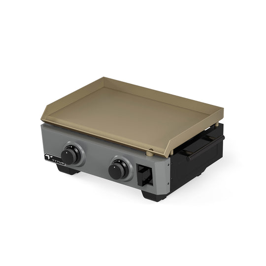 TYTUS Emberwood 2-Burner 22” Gas Tabletop Griddle