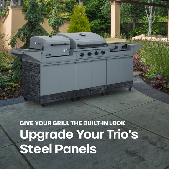 TYTUS Graphite Faux Stone Panel Set
