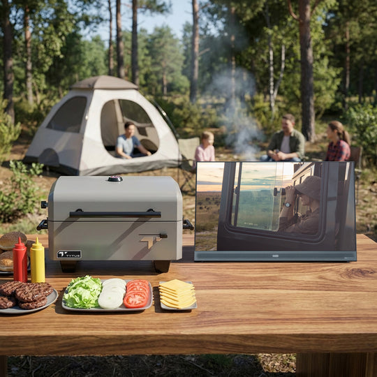 TYTUS x Element On-the-Go Grill & TV Bundle