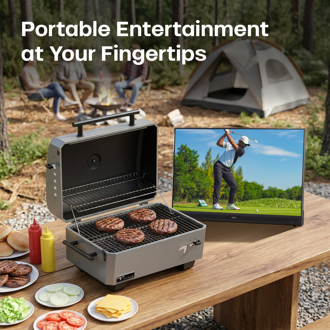 TYTUS x Element On-the-Go Grill & TV Bundle