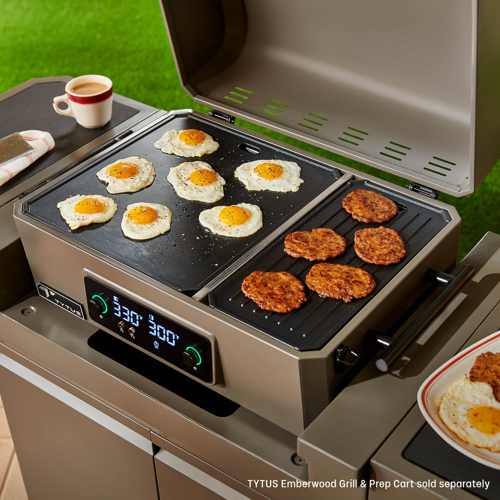 TYTUS Emberwood Electric Grill and Griddle